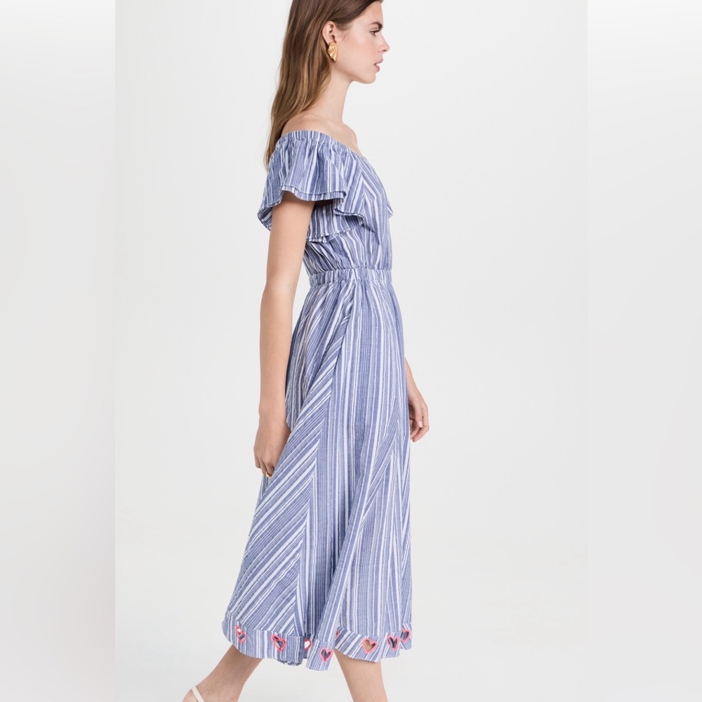 Kerri Rosenthal Tailor Stripe Dress - Picture 4 of 11
